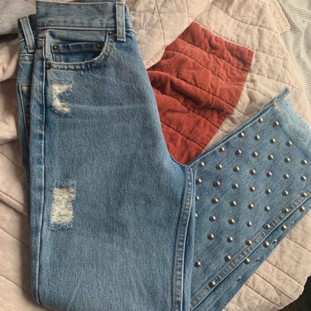 LF studded jeans